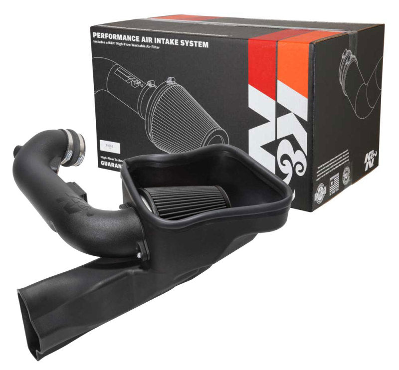 K&N Engineering K&N 18-23 Ford Mustang GT 5.0L V8 F/I DRYFLOW Performance Air Intake System