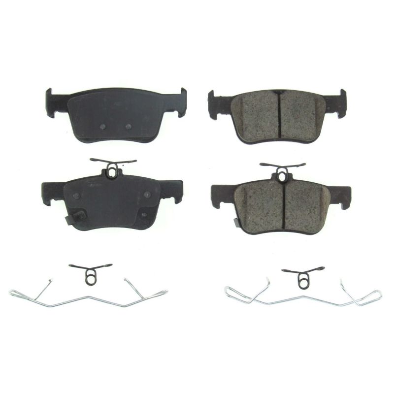 PowerStop Power Stop 18-19 Honda Accord Rear Z17 Evolution Ceramic Brake Pads w/Hardware