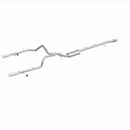 MagnaFlow 2019 Chevy Silverado 1500 V8 5.3L/V6 4.3 Street Series Dual Exit Exhaust w/ Polished Tips