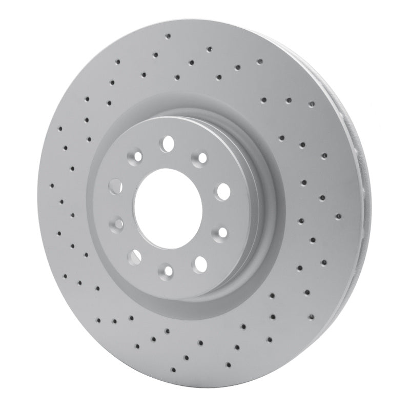 DFC 05-06 Ford GT Rear Drilled GeoSPEC Coated Rotor
