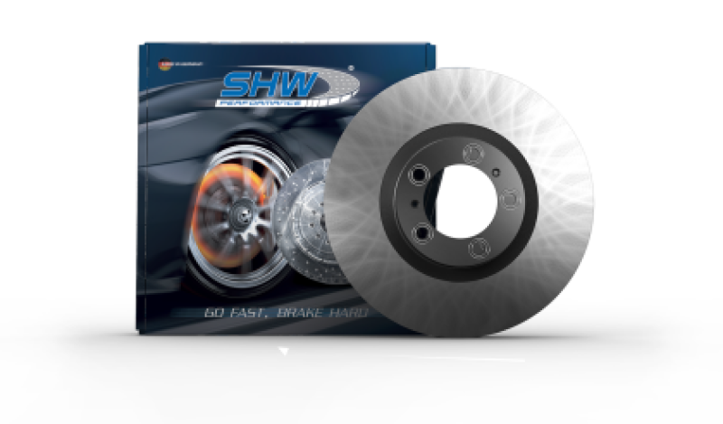 SHW Performance SHW 19-22 Porsche Macan 2.0L V6 Front Left Smooth Monobloc Brake Rotor (95B615301AB)