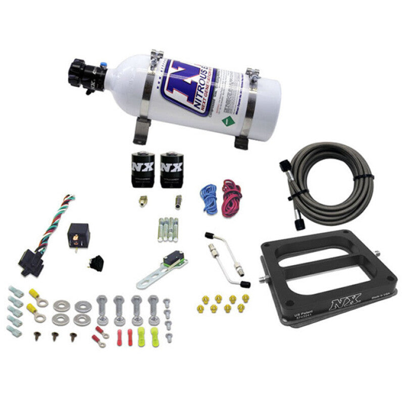 Nitrous Express Dom/Gasoline Nitrous Kit (100-500HP) w/5lb Bottle