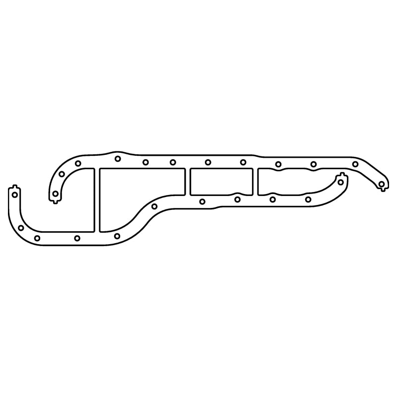 Cometic Gasket Cometic Ford EAO Cosworth YB .060in AFM Oil Pan Gasket - Pan Rails Only