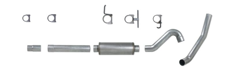 Diamond Eye Performance Diamond Eye KIT 4in Catback Single AL: 03-06 FORD 6.0L EXCURSION