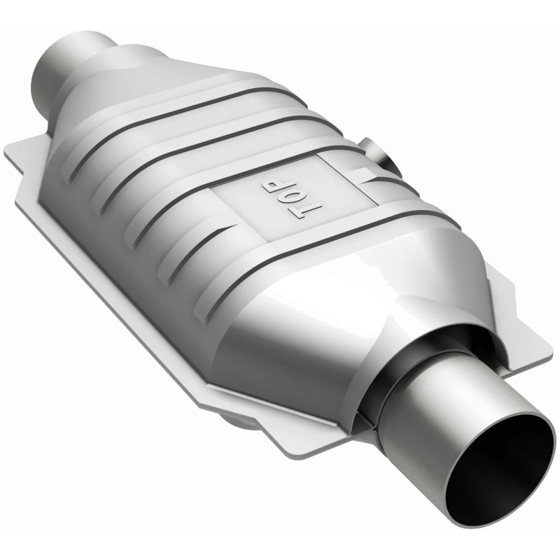 MagnaFlow Universal Catalytic Converter 2.5 Midbed O2 CA OBDII Ul