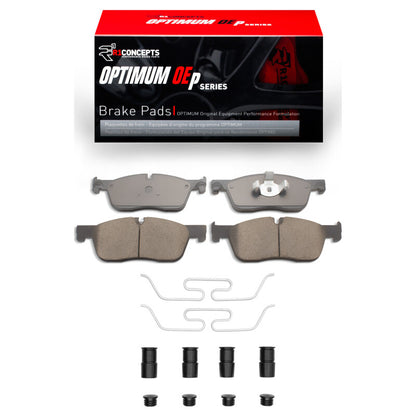 R1 Concepts R1 2015-2019 Jaguar E-Pace Front R1 Optimum OE Pads & Hardware Kit