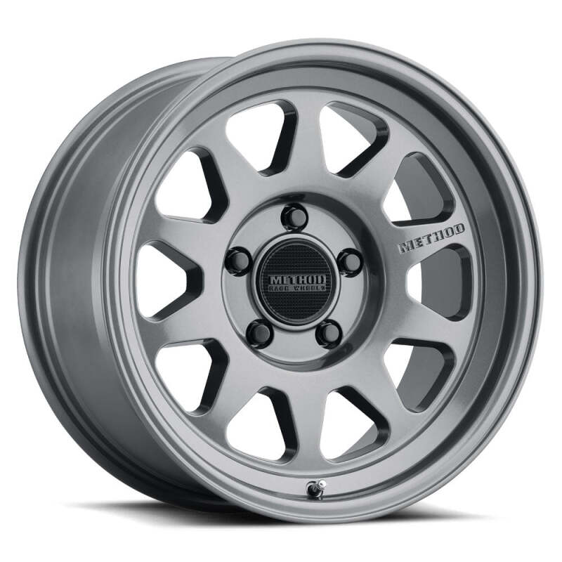 Method Wheels Method MR316 20x10 -18mm Offset 8x6.5 130.81mm CB Gloss Titanium Wheel