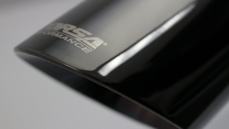 CORSA Performance Corsa Single Universal 2.75in Inlet / 3.5in Outlet Black PVD Pro-Series Tip Kit