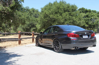Dinan 11-16 BMW 550i (F10) Free Flow Axleback Exhaust System - Polished Tips