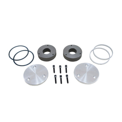 Yukon Gear & Axle Yukon Gear Hardcore Drive Flange Kit For Dana 60 / 35 Spline Outer Stubs. Non-Engraved Caps