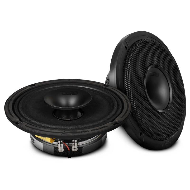 DS18 8in 200 Watts RMS 2 ohm Mid-Range Loudspeaker Shallow Grill Included