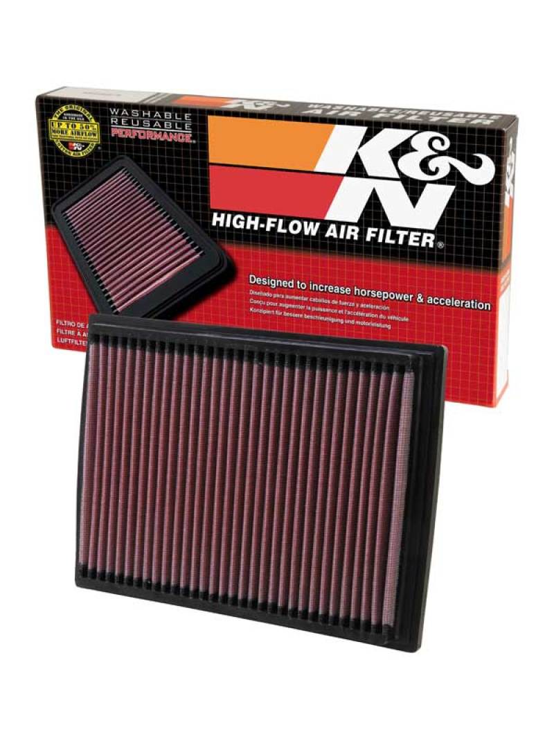 K&N Engineering K&N 00-09 Hyundai Coupe/Elantra/Tiburon/Tucson / 05-10 Kia Drop In Air Filter