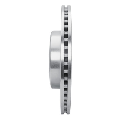 R1 Concepts R1 2019-2025 Ram 1500 Front Left Drilled & Slotted Silver Brake Rotor