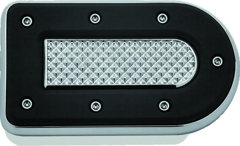 Kuryakyn Heavy Industry Brake Pedal Pad FL Models Chrome