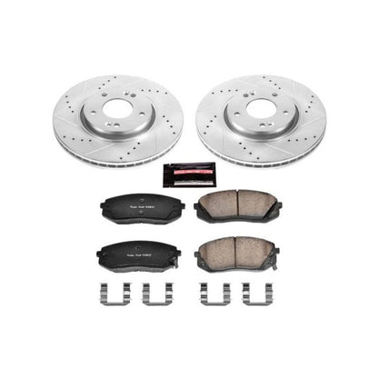 PowerStop Power Stop 12-16 Kia Sportage Front Z23 Evolution Sport Brake Kit