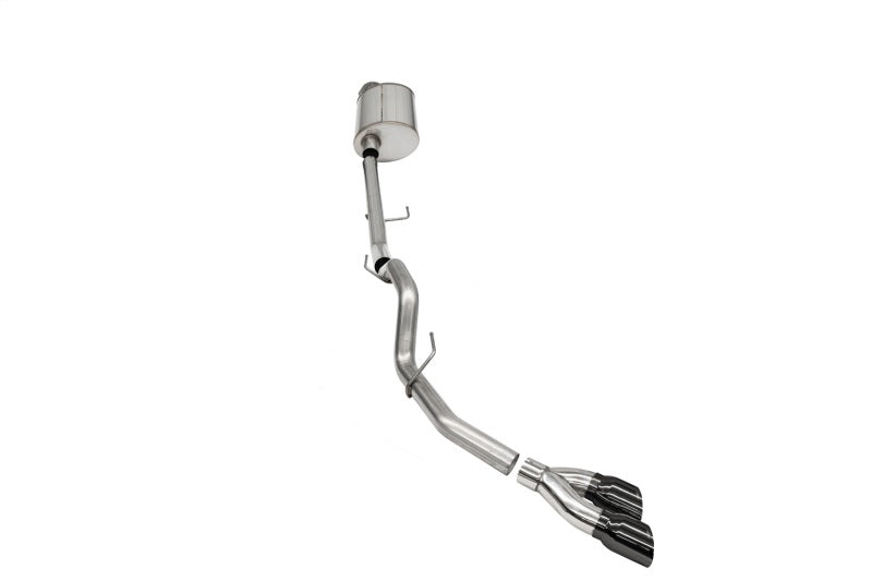 CORSA Performance Corsa 2021-2025 Ford F-150 Regular Cab/ 8in Bed 5.0L V8 Sport Cat-Back Single Side Exit-Black PVD