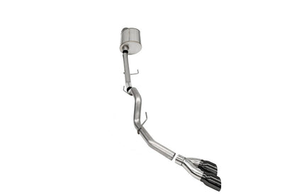 CORSA Performance Corsa 2021-2025 Ford F-150 Regular Cab/ 8in Bed 5.0L V8 Sport Cat-Back Single Side Exit-Black PVD