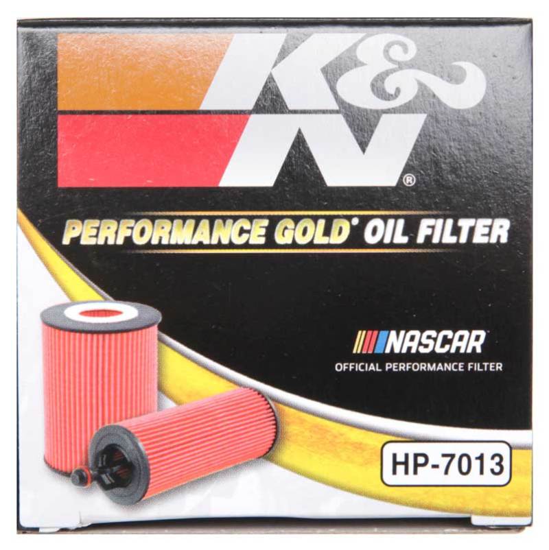 K&N Engineering K&N 07-09 Mazdaspeed3 Performance Gold Oil Filter (OEM style cartridge filter)