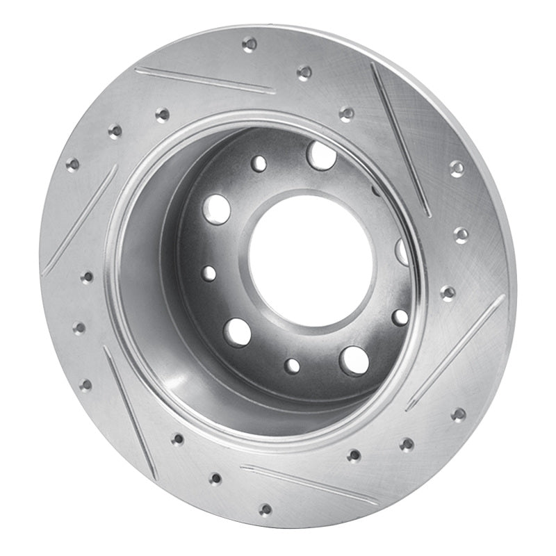 R1 Concepts R1 14-21 Ram Promaster 2500 Rear Left Drilled & Slotted Silver Brake Rotor