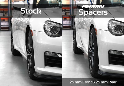 Perrin Performance PERRIN 02-14 Subaru WRX / 2004 STI / 13-26 BRZ & Toyota GR86 30mm Wheel Spacers 5x100 56mm CB - Pair
