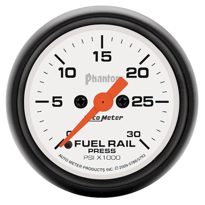 AutoMeter Gauge Rail Press (Ram 6.7L) 2-1/16in. 30Kpsi Digital Stepper Motor Phantom