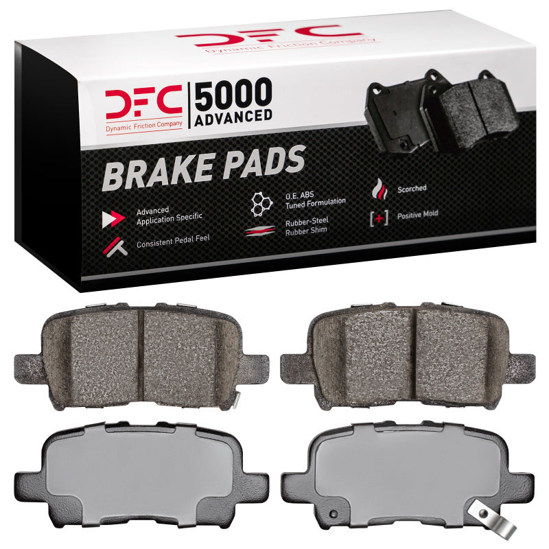 DFC 01-08 Acura MDX Rear 5000 Advanced Ceramic Brake Pads