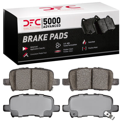 DFC 01-08 Acura MDX Rear 5000 Advanced Ceramic Brake Pads