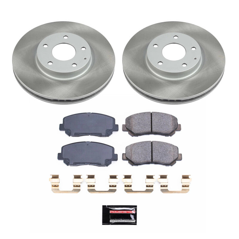 PowerStop Power Stop 13-15 Mazda CX-5 Front Semi-Coated Rotor Kit