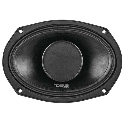 DS18 6x9in 250 Watts RMS 4 ohm Mid-Range Loudspeaker w/ Water Resistant Cone