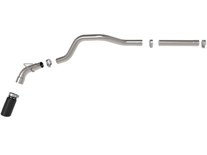 aFe LARGE BORE HD 3in 409-SS DPF-Back Exhaust w/Black Tip 14-18 RAM 1500 EcoDiesel V6-3.0L (td)
