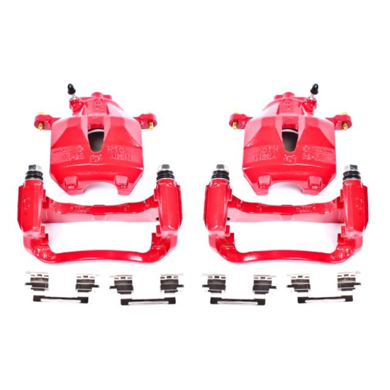 PowerStop Power Stop 05-07 Toyota Avalon Front Red Calipers w/Brackets - Pair