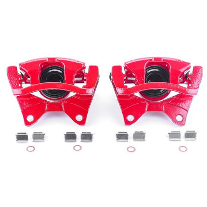 PowerStop Power Stop 07-11 Dodge Nitro Rear Red Calipers w/Brackets - Pair