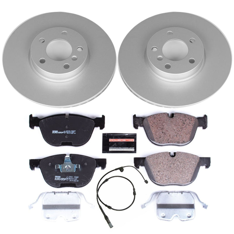 PowerStop Power Stop 11-18 BMW X5 Front Euro-Stop Brake Kit
