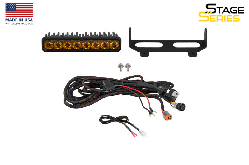 Diode Dynamics 17-26 Can Am Maverick Shock Mount Kit SS10 Max White Combo