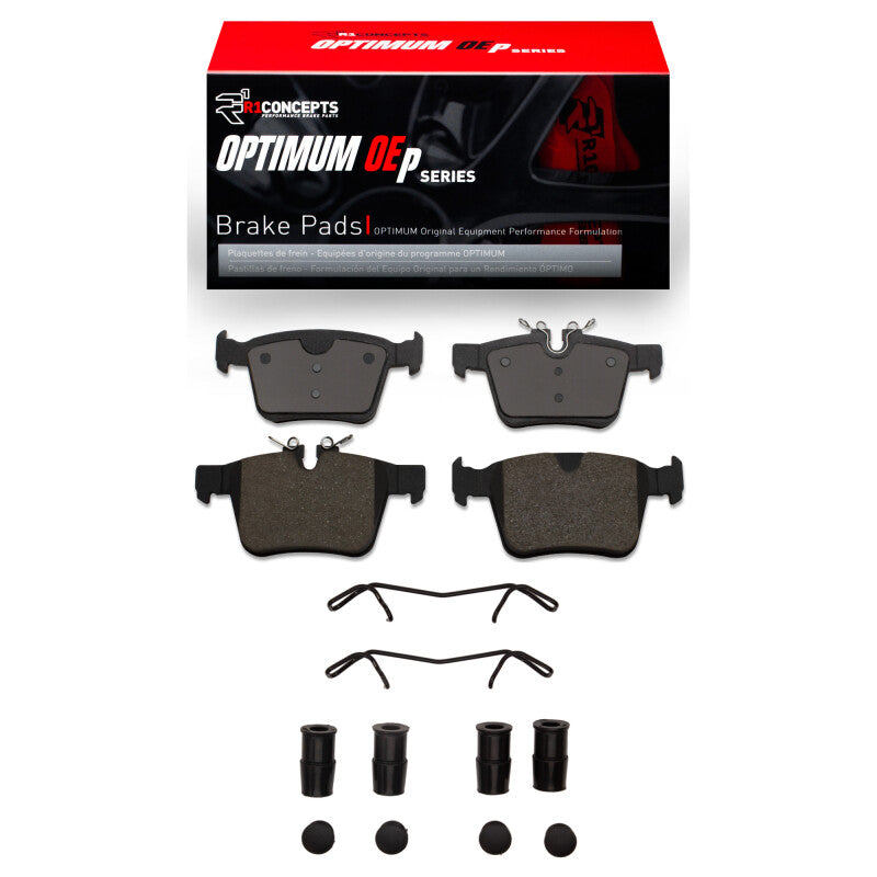 R1 Concepts R1 2016-2025 Jaguar I-Pace Rear R1 Optimum OE Pads & Hardware Kit
