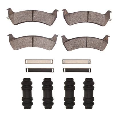 R1 Concepts R1 93-05 Ford Explorer Sport Rear Super Duty Pads & Hardware Kit