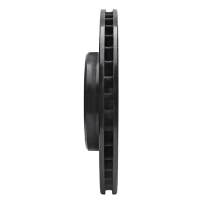 R1 Concepts R1 98-04 Volvo V70 Front Right Drilled & Slotted Black Brake Rotor