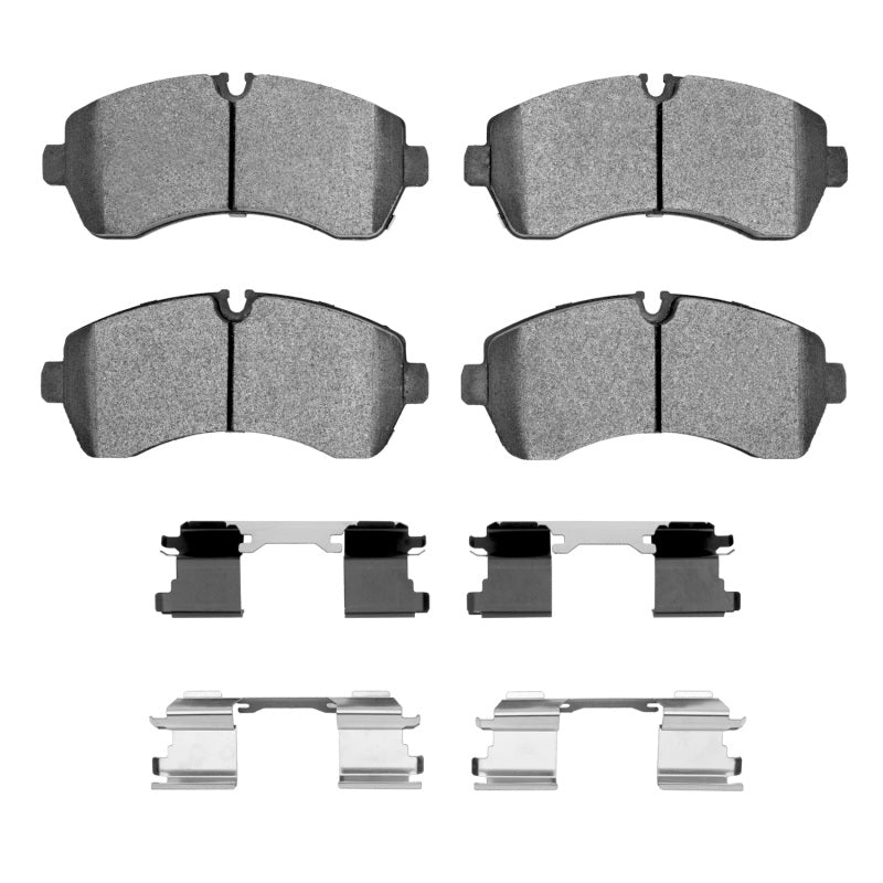 R1 Concepts R1 06-24 American Coach Patriot Front/Rear Semi Met Pads & Hardware Kit