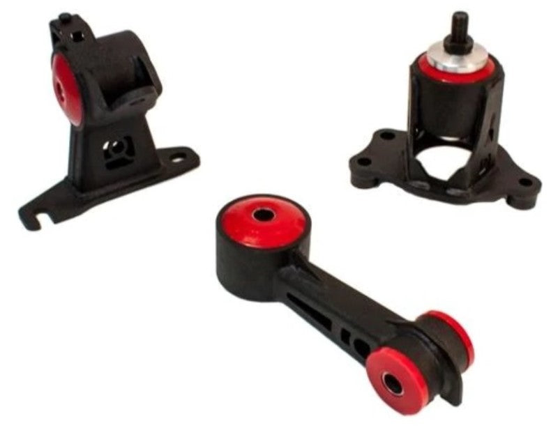 Innovative Mounts Innovative 11-15 Honda CR-Z L-Series Black Steel Mounts 95A Bushings