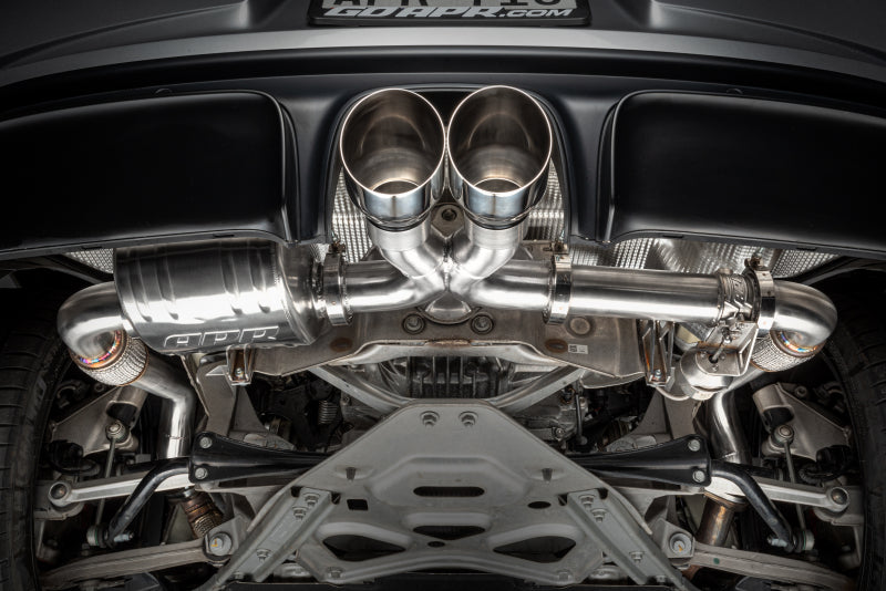 APR 17-25 Porsche Boxster/Cayman 718 (982) 2.0T/2.5T Catback Exhaust Right Valve