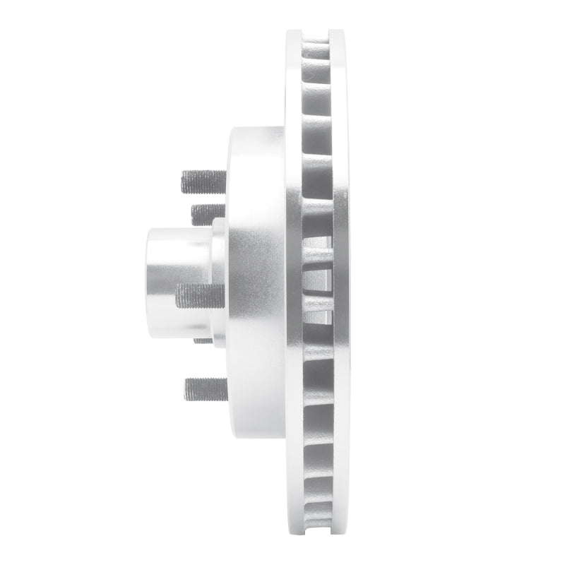 R1 Concepts R1 1988-1994 Chevrolet C1500 Front Right Drilled & Slotted Silver Brake Rotor