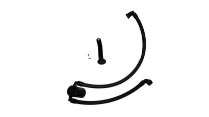 J&L 2024-2025 Ford Mustang 5.0L Oil Separator 3.0 PCV Side - Black Anodized