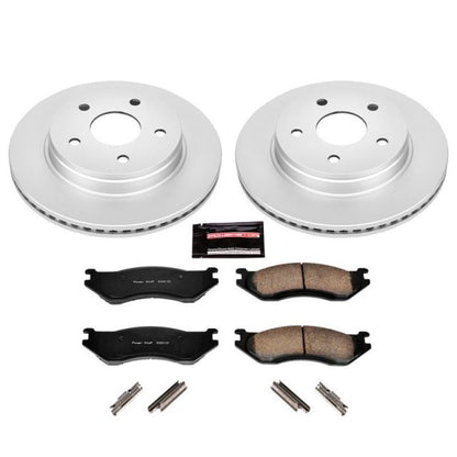 PowerStop Power Stop 03-05 Dodge Ram 1500 Front Z17 Evolution Geomet Coated Brake Kit
