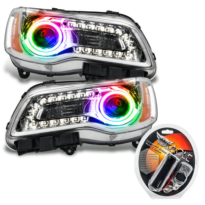 ORACLE Lighting Oracle 11-14 Chrysler 300C SMD HL - Chrome - NON HID - ColorSHIFT