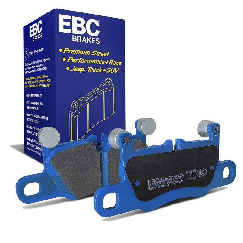 EBC 2016+ Porsche 911 (991/2 w/Cast Iron Rotors) 3.0TT Carrera Bluestuff Rear Brake Pads