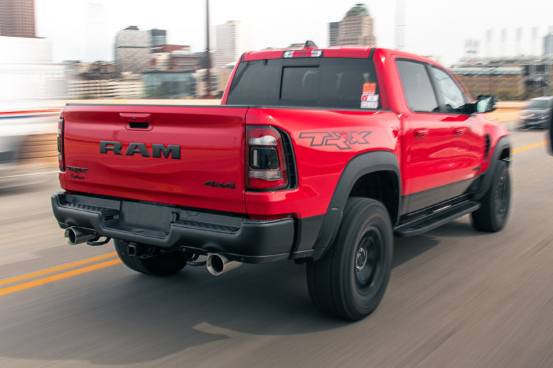 CORSA Performance Corsa 2021-2024 Dodge Ram TRX Crew Cab Baja Catback Exhaust Dual Rear Black Tip