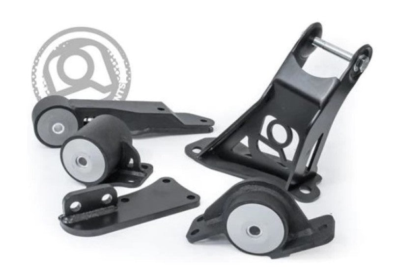 Innovative Mounts Innovative 00-07 Honda Insight K-Series Black Steel Mounts 85A Bushings (Auto to Manual)