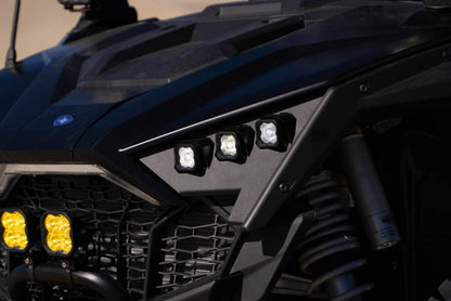 Diode Dynamics 20-Present Polaris RZR C1 Headlamp Kit Sport - White ABL (Pair)