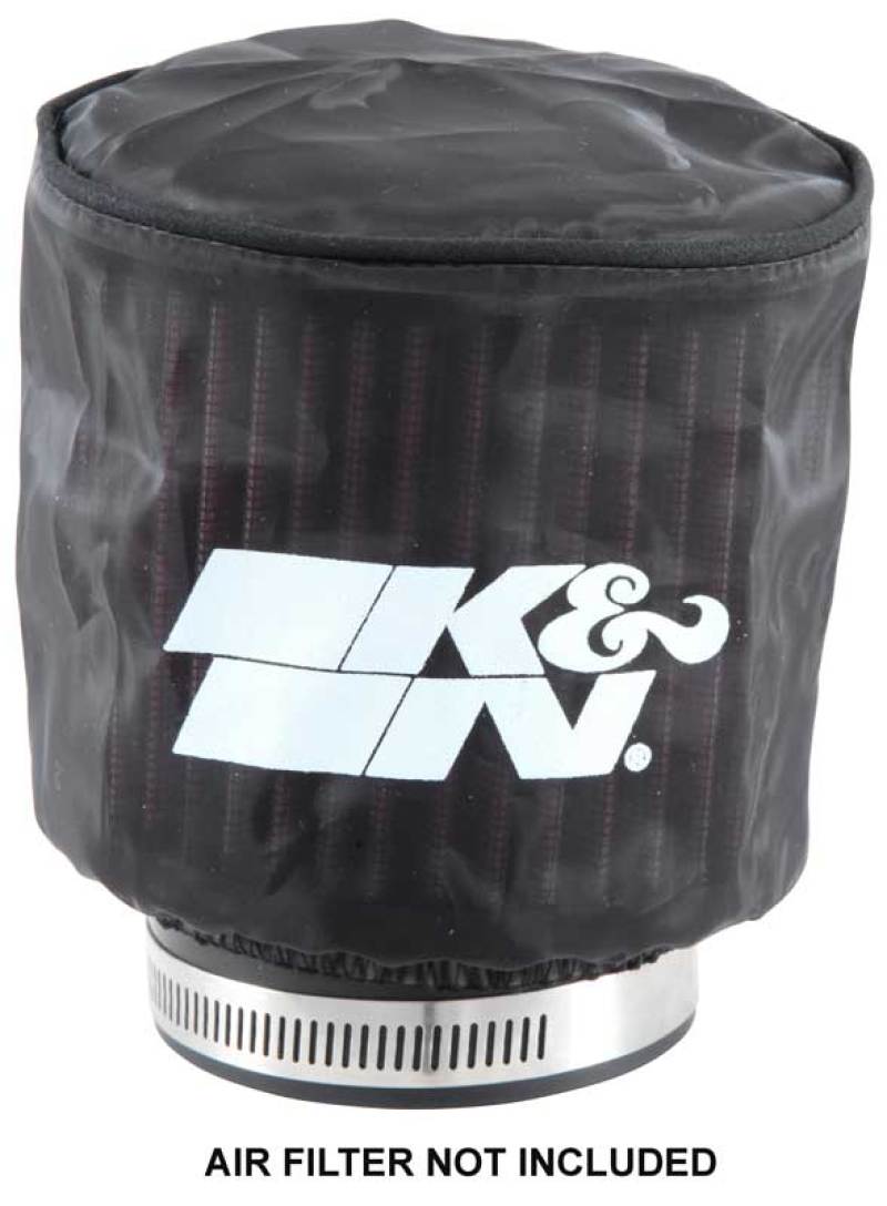 K&N Engineering K&N Black Drycharger Round Straight Air Filter Wrap 4.5in ID x 4in H