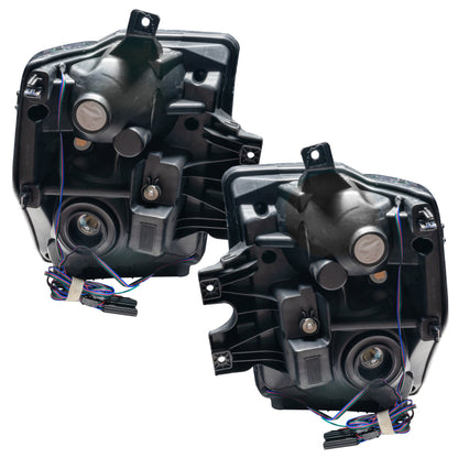 ORACLE Lighting Oracle 08-10 Ford F250/350 LED HL - Black - ColorSHIFT w/ Simple Controller